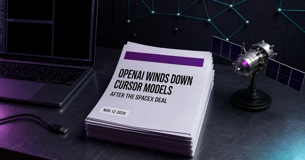 OpenAI Winds Down Cursor Models After the SpaceX Deal