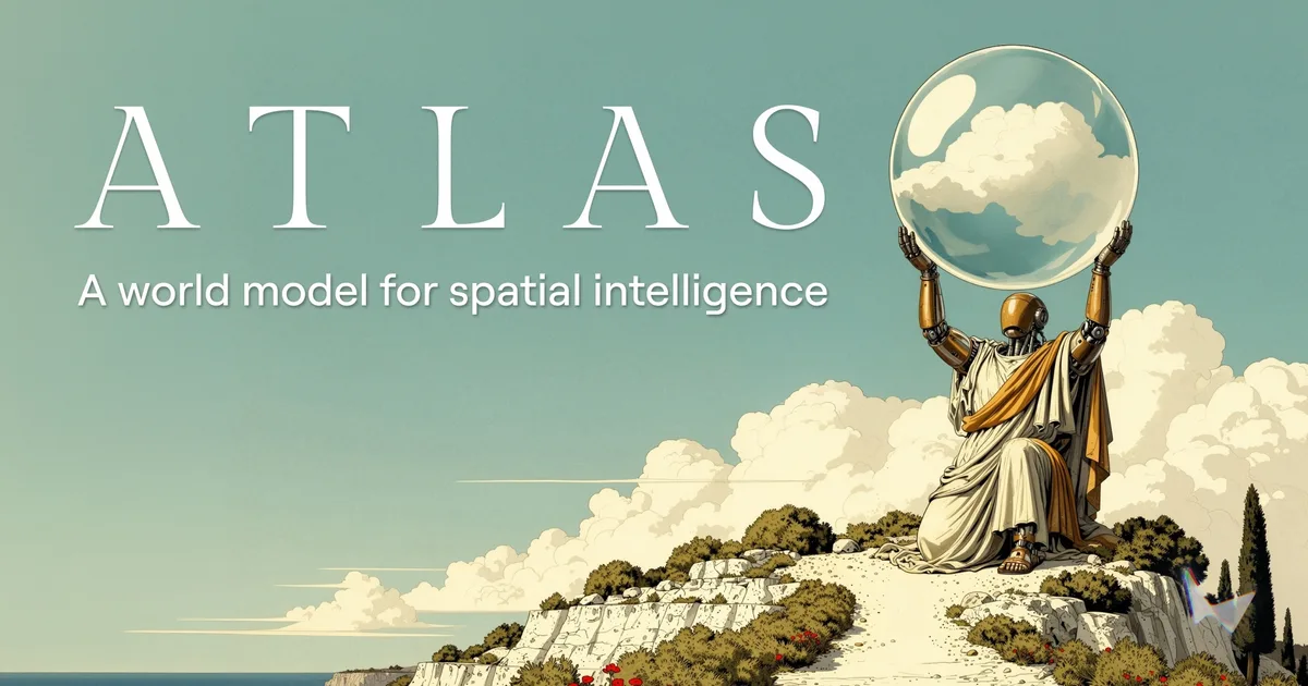 World Labs Atlas: A World Model You Steer With a Camera