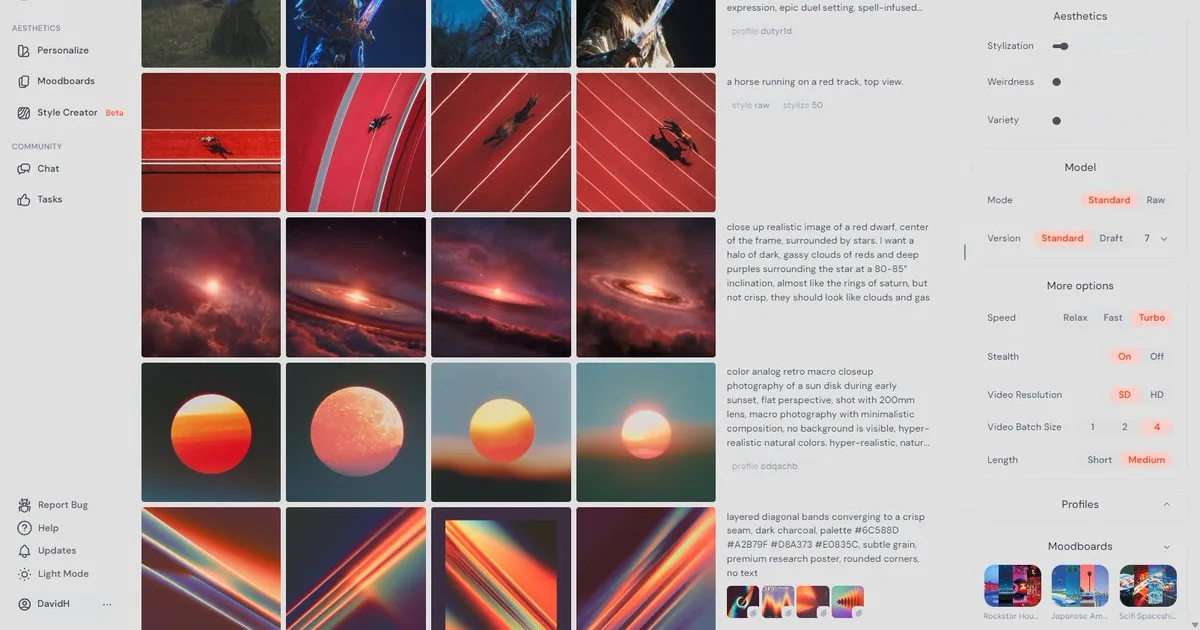 Midjourney preview