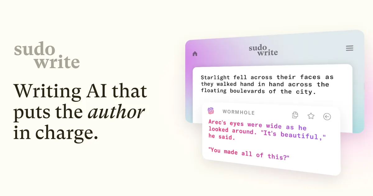 Sudowrite preview
