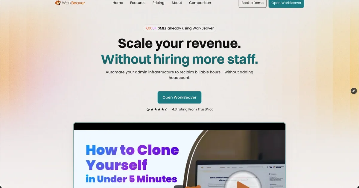 WorkBeaver preview